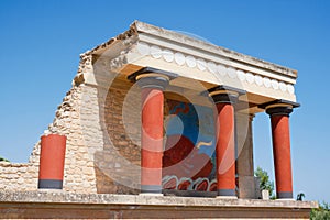 Knossos palace, Crete