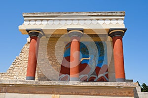 Knossos palace, Crete