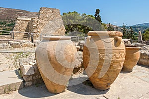 Knossos palace. Crete