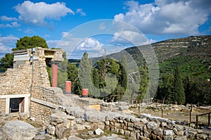 Knossos palace, Crete