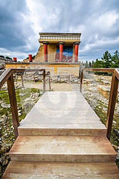 Knossos palace, Crete