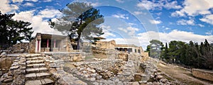 Knossos palace, Crete photo