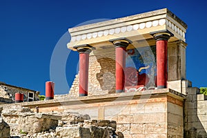 Knossos palace, Crete - Greece