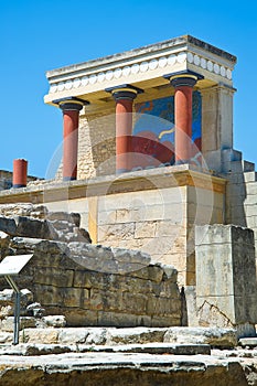 Knossos palace, Crete, Greece