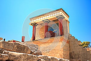 Knossos palace photo