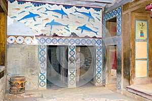 Knossos palace interiors