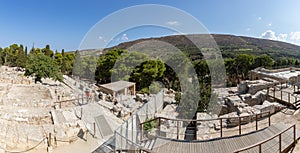 Knossos Palace and Landscape