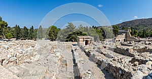 Knossos Palace - North Entrance and North Lustral Basin