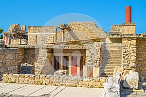 Knossos Palace ruin