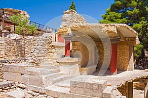 Knossos ruins