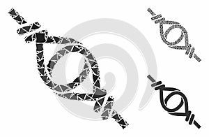 Knot loop connection Composition Icon of Joggly Items