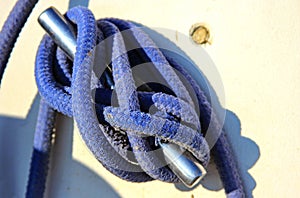 Knot on a sail boat