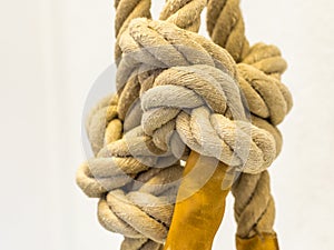 Knots on a hemp rope - 2