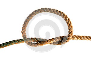 Knotted rope