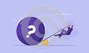 Knowledge changes power to solve problem concept