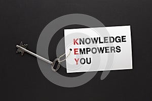 Knowledge Empowers You - KEY