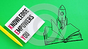 Knowledge Empowers You KEY is shown using the text