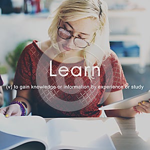 Knowledge Learn Education People Graphic Concept