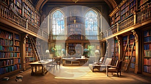knowledge library poster