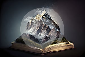 Knowledge on the Peak: A Book on a Mountain Top.