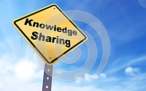 Knowledge sharing sign