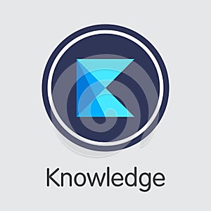 Knowledge - Virtual Currency Web Icon.
