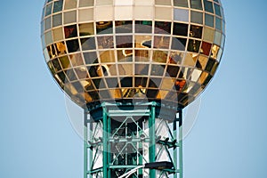 Knoxville tower, Sunsphere on a sunny day