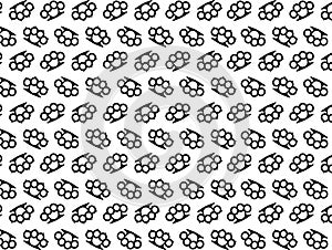 Knuckle seamless pattern