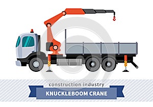 Knuckleboom crane