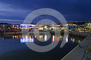 Knysna Waterfront at Dusk photo