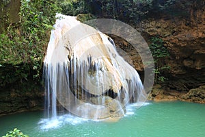 Ko-luang waterfall in Lamphun Thailand, Unseen Thailand