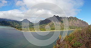 Ko\'olau Mountains in Oahu