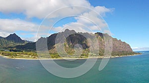 Ko\'olau Mountains in Oahu