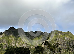 Ko\'olau Mountains in Oahu