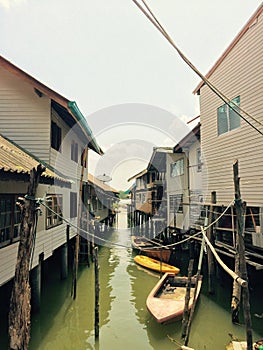 Ko Panyi, fisherman Village in Thailand.