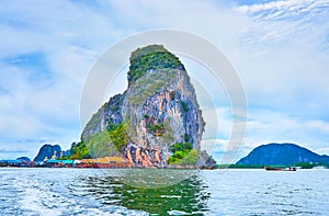 Ko Panyi Island and floating village, Phang Nga Bay, Thailand