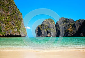 Ko Phi Phi Leh Island, Maya Bay, Krabi Province, Andaman Sea, Thailand