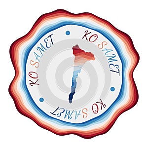 Ko Samet badge.