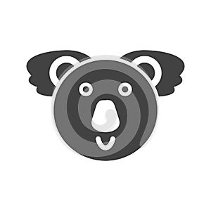 Koala Bear Face