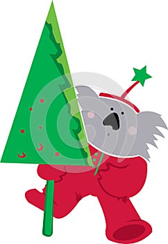 Koala Christmas