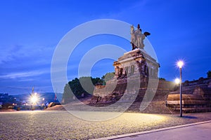 Koblenz Monument early morning, Germany