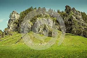 Kobylanska valley near Krakow