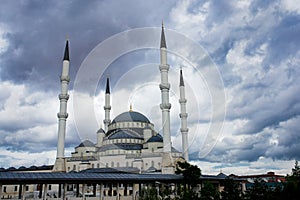 Kocatepe Mosque in Ankara - Turkey