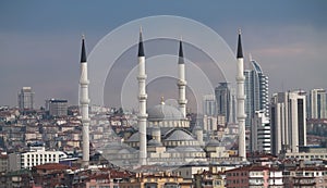 Kocatepe Mosque in Ankara photo