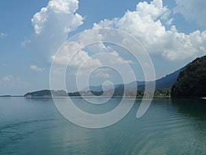 Kochelsee summer view on the lake