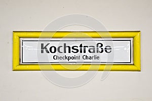 Kochstrasse checkpoint charlie, Berlin Germany