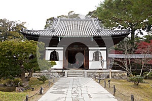 Kodai ji temple in autumn Kyoto, japan