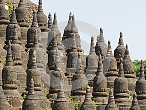 The Koe-Thaung temple in Mrauk U, Myanmar