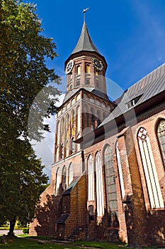 Koenigsberg Cathedral - Gothic 14th century. Kalininigrad, Russia