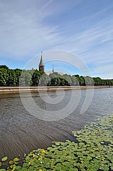 Koenigsberg Cathedral on the Kneiphof island